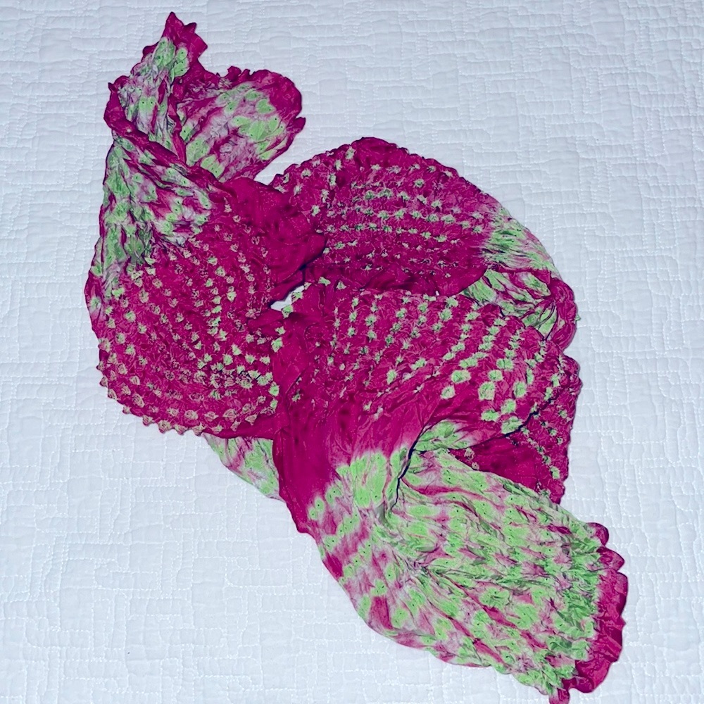 FOLIO Saks Fifth Ave. Silk Scarf